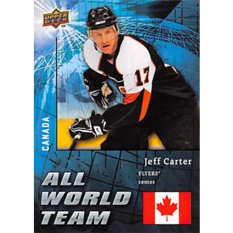 Insertní karty - Carter Jeff - 2009-10 Upper Deck All World Team No.AW27