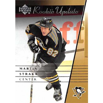 Řadové karty - Straka Martin - 2002-03 Rookie Update No.80