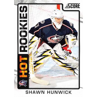 Řadové karty - Hunwick Shawn - 2012-13 Score No.525