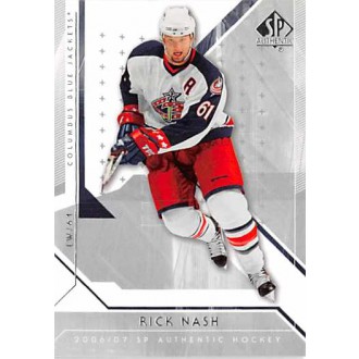 Řadové karty - Nash Rick - 2006-07 SP Authentic No.72
