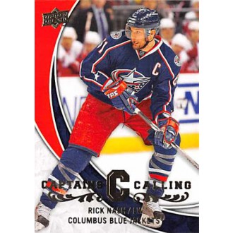 Insertní karty - Nash Rick - 2008-09 Upper Deck Captains Calling No.CPT7