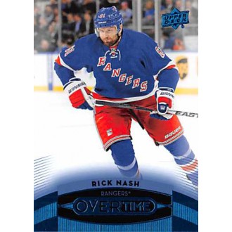 Paralelní karty - Nash Rick - 2015-16 Overtime Blue No.31