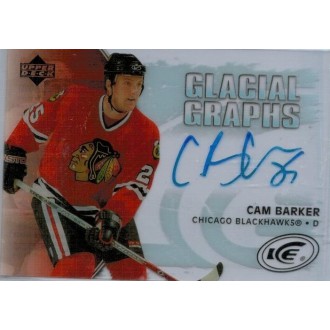 Podepsané karty - Barker Cam - 2005-06 Ice Glacial Graphs No.GG-CB