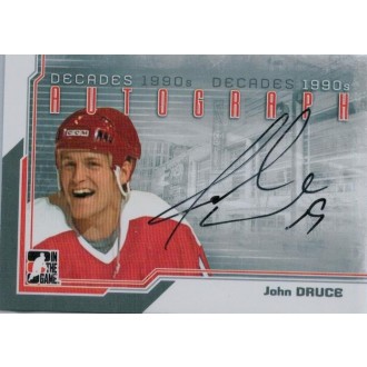 Podepsané karty - Druce John - 2013-14 ITG Decades 1990s Autographs No.A-JD