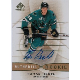 Podepsané karty - Hertl Tomáš - 2013-14 SP Game Used Gold Autographs No.135