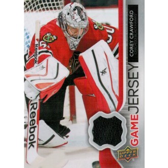 Jersey karty - Crawford Corey - 2014-15 Upper Deck Game Jerseys No.GJ-CC