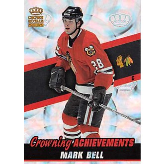 Insertní karty - Bell Mark - 2001-02 Crown Royale Crowning Achievements No.3