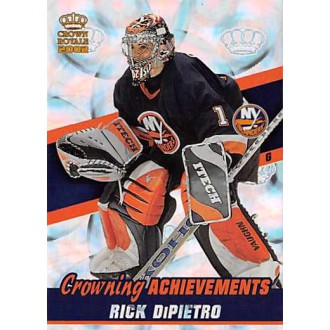 Insertní karty - DiPietro Rick - 2001-02 Crown Royale Crowning Achievements No.7