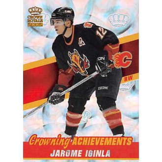 Insertní karty - Iginla Jarome - 2001-02 Crown Royale Crowning Achievements No.11