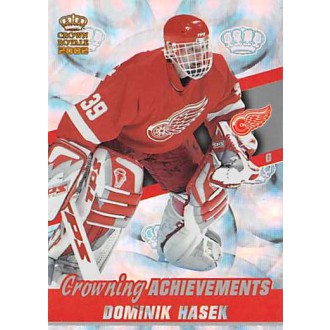 Insertní karty - Hašek Dominik - 2001-02 Crown Royale Crowning Achievements No.14