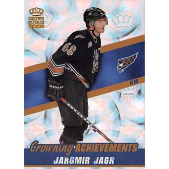 Insertní karty - Jágr Jaromír - 2001-02 Crown Royale Crowning Achievements No.20