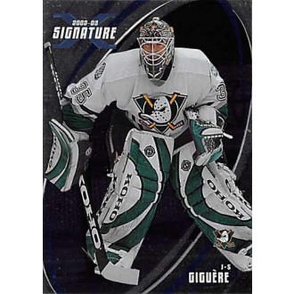 Řadové karty - Giguere Jean-Sebastien - 2002-03 BAP Signature Series No.76