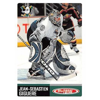 Řadové karty - Giguere Jean-Sebastien - 2002-03 Topps Total No.51