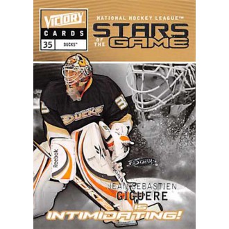 Insertní karty - Giguere Jean-Sebastien - 2009-10 Victory Stars of the Game No.SG7