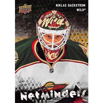 Insertní karty - Backstrom Niklas - 2009-10 Upper Deck Netminders No.NET18