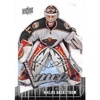 Řadové karty - Backstrom Niklas - 2009-10 MVP No.152