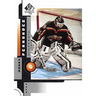 Řadové karty - Fernandez Manny - 2001-02 SP Authentic No.41