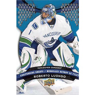 Insertní karty - Luongo Roberto - 2009-10 McDonalds Upper Deck Goaltending Greats No.GG2