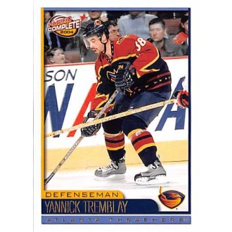 Řadové karty - Tremblay Yannick - 2003-04 Complete No.157