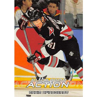 Řadové karty - Afinogenov Maxim - 2003-04 ITG Action No.74