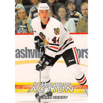 Řadové karty - Henry Burke - 2003-04 ITG Action No.188