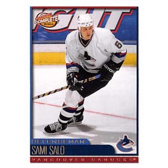 Řadové karty - Salo Sami - 2003-04 Complete No.195
