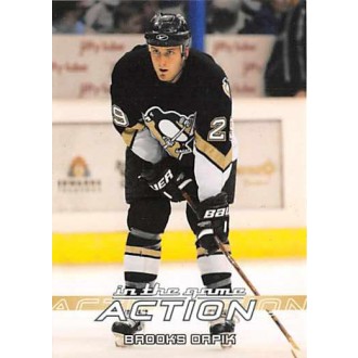 Řadové karty - Orpik Brooks - 2003-04 ITG Action No.417