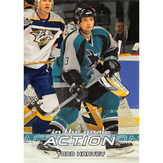Řadové karty - Harvey Todd - 2003-04 ITG Action No.421