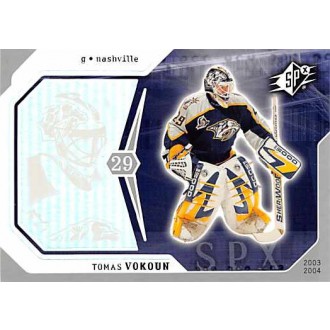 Řadové karty - Vokoun Tomáš - 2003-04 SPx No.54