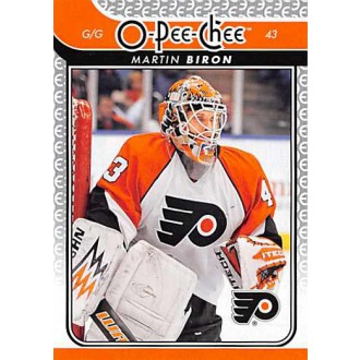 Řadové karty - Biron Martin - 2009-10 O-Pee-Chee No.128