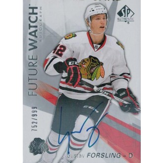 Podepsané karty - Forsling Gustav - 2016-17 SP Authentic No.168