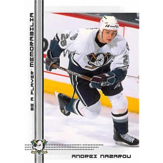 Řadové karty - Nazarov Andrei - 2000-01 BAP Memorabilia No.417