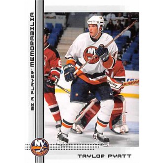 Řadové karty - Pyatt Taylor - 2000-01 BAP Memorabilia No.423
