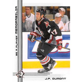 Řadové karty - Dumont J.P. - 2000-01 BAP Memorabilia No.428