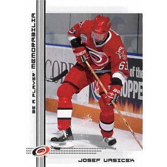 Řadové karty - Vašíček Josef - 2000-01 BAP Memorabilia No.429