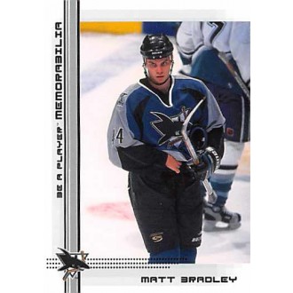 Řadové karty - Bradley Matt - 2000-01 BAP Memorabilia No.435