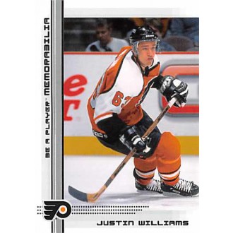 Řadové karty - Williams Justin - 2000-01 BAP Memorabilia No.444