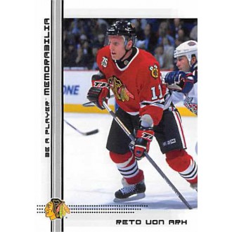 Řadové karty - Von Arx Reto - 2000-01 BAP Memorabilia No.459