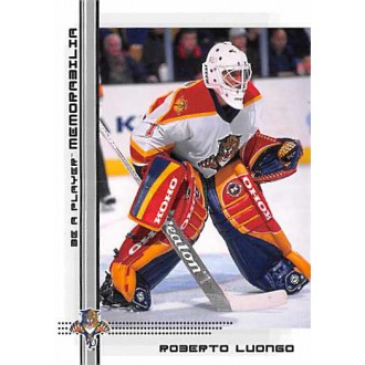 Řadové karty - Luongo Roberto - 2000-01 BAP Memorabilia No.463