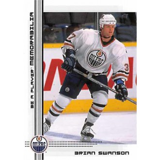 Řadové karty - Swanson Brian - 2000-01 BAP Memorabilia No.470
