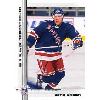 Řadové karty - Brown Brad - 2000-01 BAP Memorabilia No.475