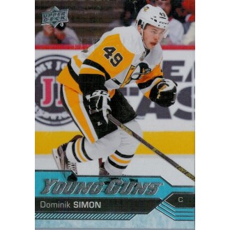 Řadové karty - Simon Dominik - 2016-17 Upper Deck Young Guns No.469
