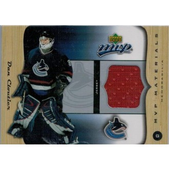 Jersey karty - Cloutier Dan - 2005-06 MVP Materials No.M-DC