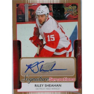 Podepsané karty - Sheahan Riley - 2014-15 Upper Deck Signature Sensations No.SS-RS