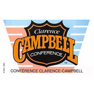 Řadové karty - Clarence Campbell Conference Logo - 1991-92 Panini Stickers No.5