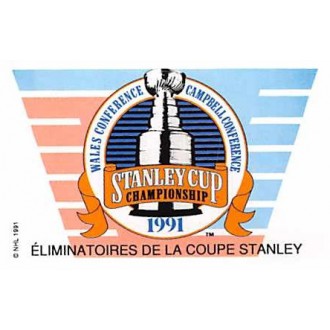 Řadové karty - Stanley Cup Championship Logo - 1991-92 Panini Stickers No.7