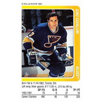 Řadové karty - Cavallini Gino - 1991-92 Panini Stickers No.24