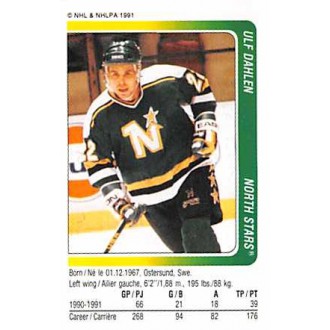 Řadové karty - Dahlen Ulf - 1991-92 Panini Stickers No.110