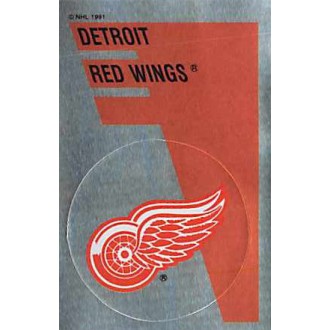 Řadové karty - Detroit Red Wings Logo - 1991-92 Panini Stickers No.149