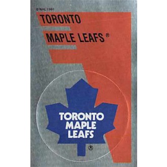 Řadové karty - Toronto Maple Leafs Logo - 1991-92 Panini Stickers No.152